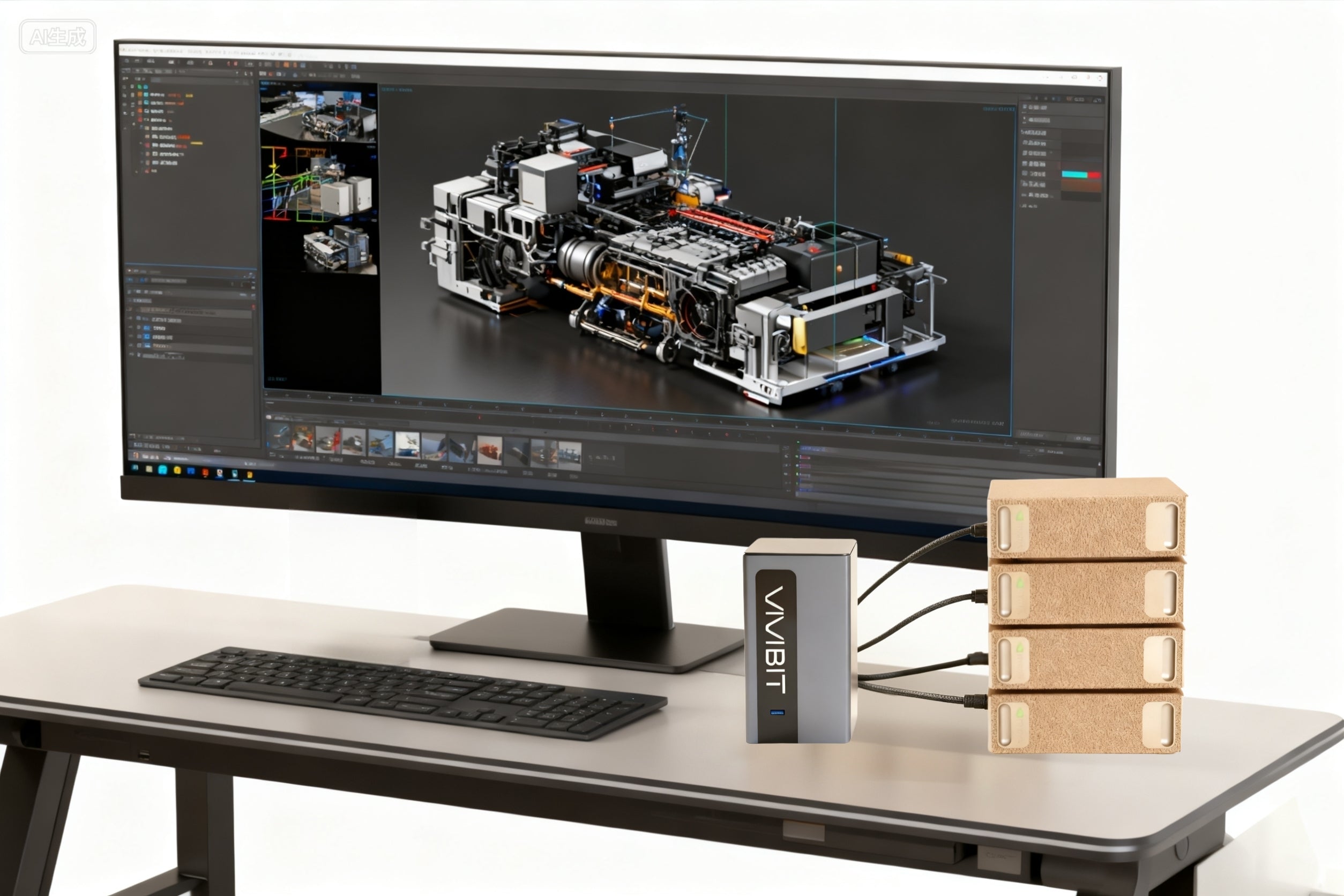 VIVIBIT Welcomes Acclaimed Olivier Chiabodo to Explore E-Series Desktop Data Center (Integrated Compute-Storage System)